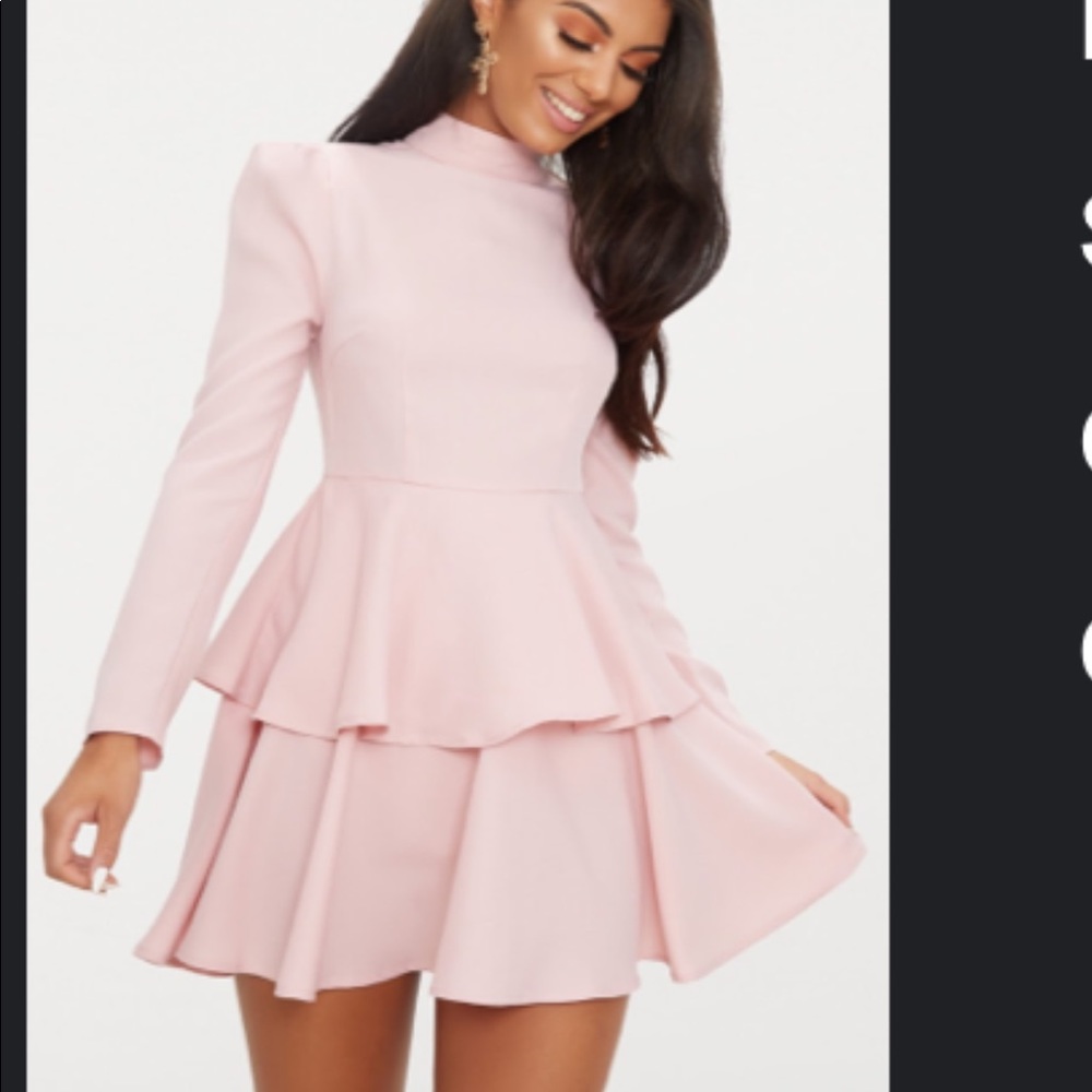 Pretty little thing pink dress